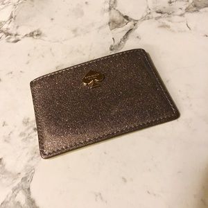 kate spade glitterbug card holder